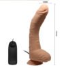 11" Vibrating Bent Dildo BW-008037