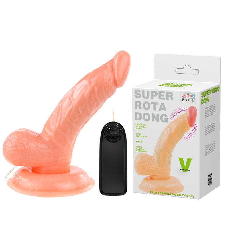 Baile 5.7 inch Vibration Rotation Dildo BW-008081