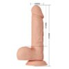 8.5" Slide Skin Dildo BW-008105NR
