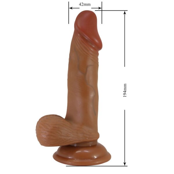 7.6" Slide Skin Dildo BW-008108NR