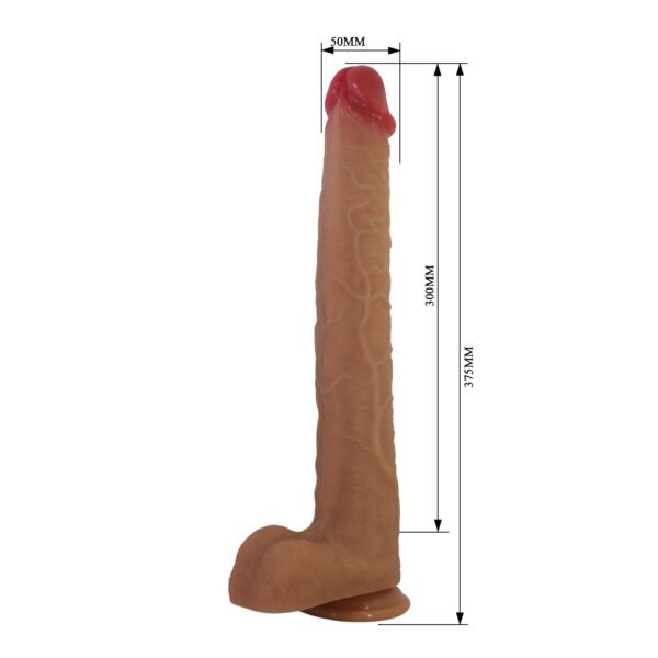 14.8" Lifelike Textured Dildo BW-008167