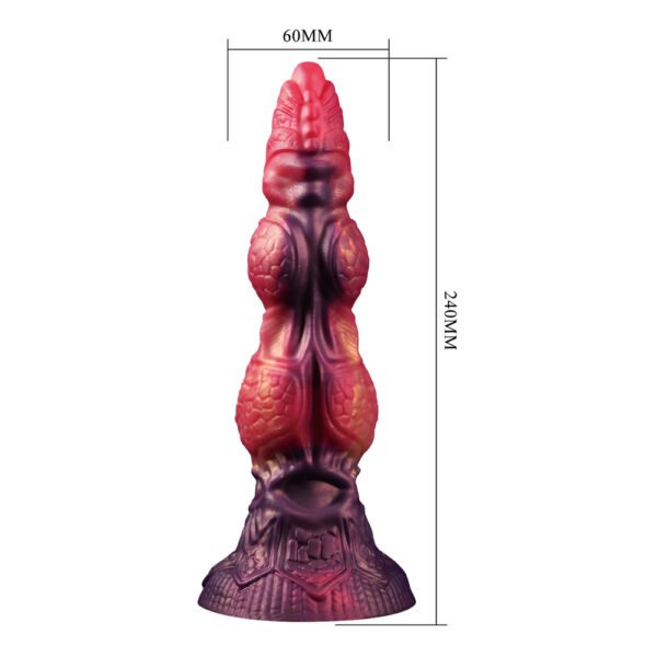 9.4" Silicone Monster Dildo - Savage Beastlord