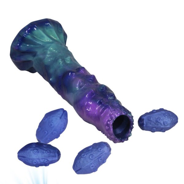 9.0" Oviposit Dildo Plug - Duskwalker Sentinel