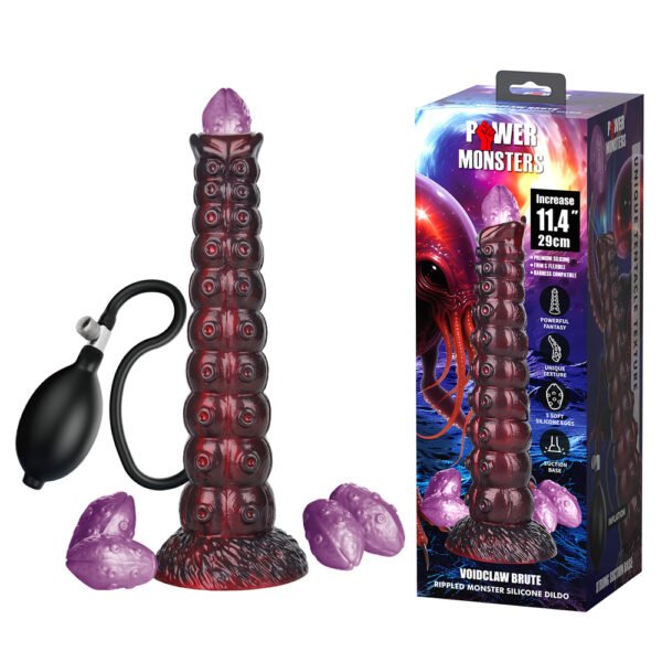 Power 11.4 inch Oviposit Dildo Plug - Voidclaw Brute