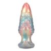 7.0" Inflatable Studded Anal Plug - Ebon Leviathan