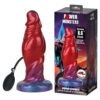 Power 8.6 inch Inflatable Dildo Plug - Shadow Behemoth