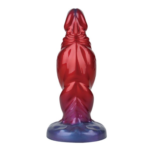 8.6" Inflatable Dildo Plug - Shadow Behemoth