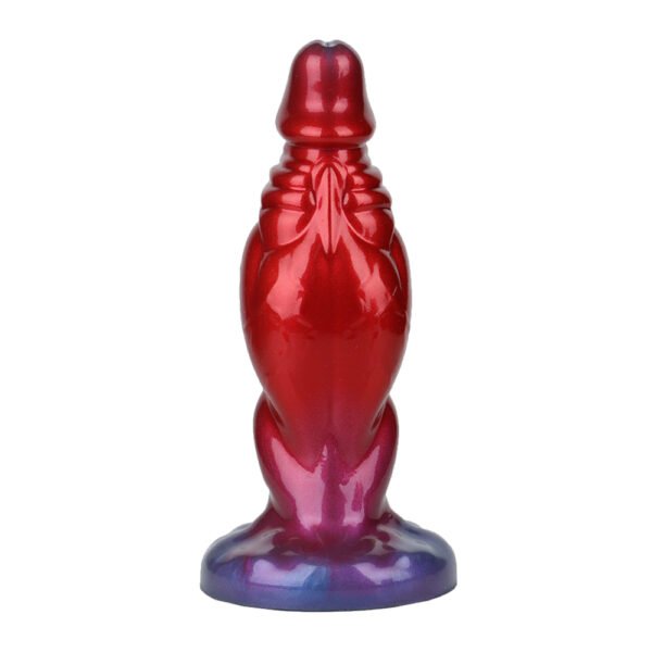 8.6" Inflatable Dildo Plug - Shadow Behemoth