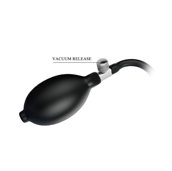 8.6" Inflatable Dildo Plug - Shadow Behemoth