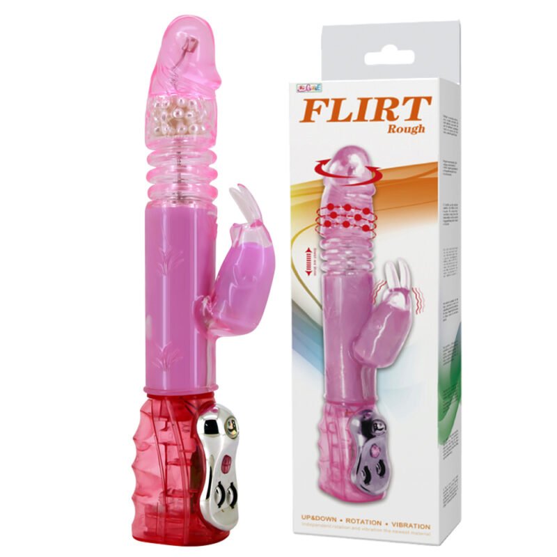 BW-020525R Rotating Thrusting Rabbit Vibrator BW-020525R