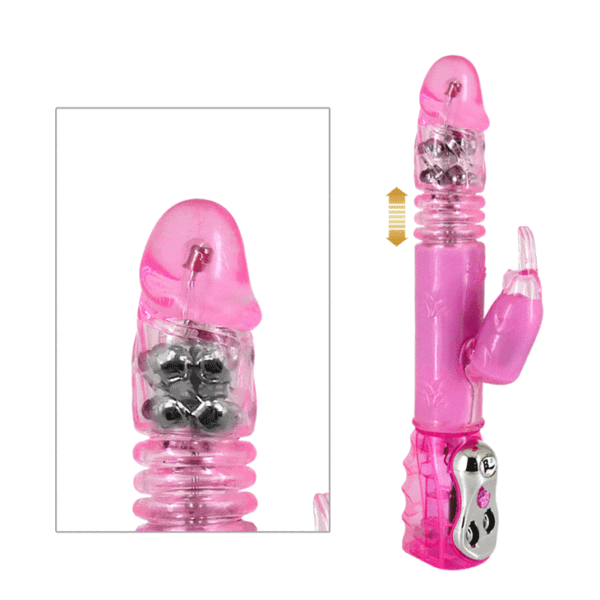 Rotating Thrusting Rabbit Vibrator BW-020535R