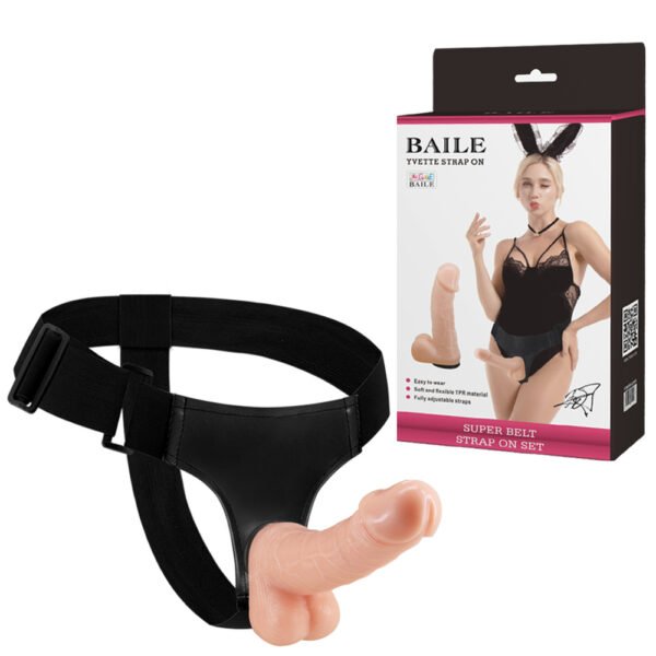 Baile Flexible Dildo Strap On BW-022009