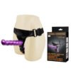 Baile Purple Plaited Dildo Strap On BW-022021