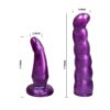 Purple Plaited Dildo Strap On BW-022021