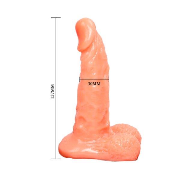 Metal Chain Strap On Dildo BW-022023