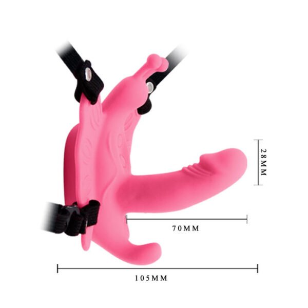 Butterfly Strap On Dildo Vibrator BW-022045