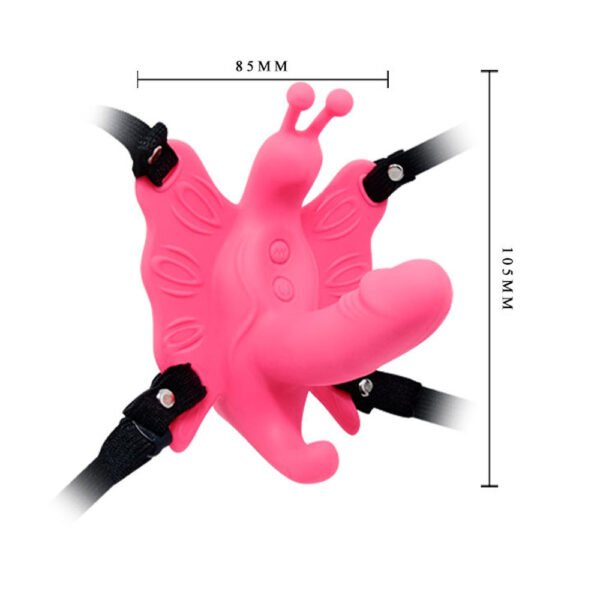 Butterfly Strap On Dildo Vibrator BW-022045