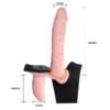 Vibrating Double Dildo Strap On BW-022049