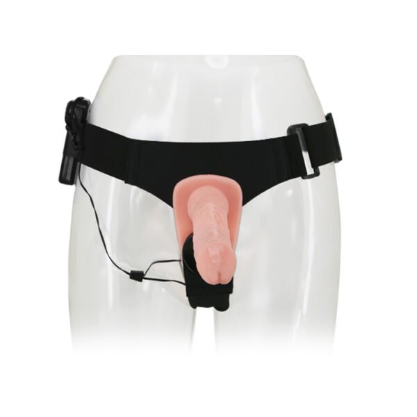 Vibrating Double Dildo Strap On BW-022049