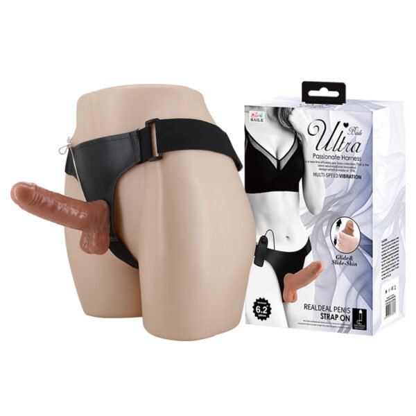 Baile Slide Skin Dildo Strap On BW-022064Z