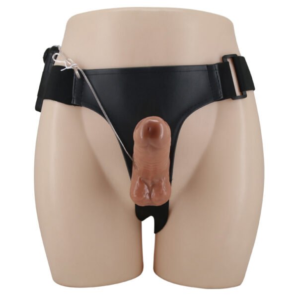 Sliding Skin Double Dildo Strap On