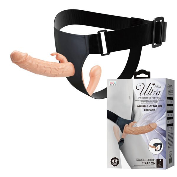 Prettylove Dual Pentration Strap On Dildo BW-022081