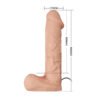 10.2" Vibrating Dildos Strap On Harness