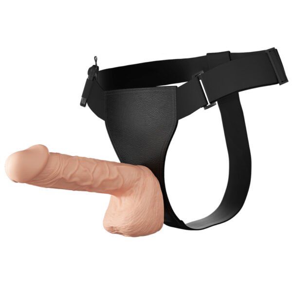 10.2" Vibrating Dildos Strap On Harness