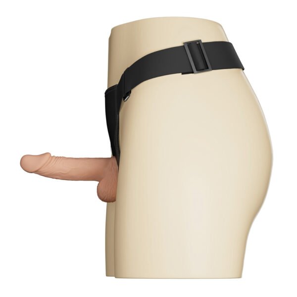 7.6" Vibrating Dildos Strap On Harness