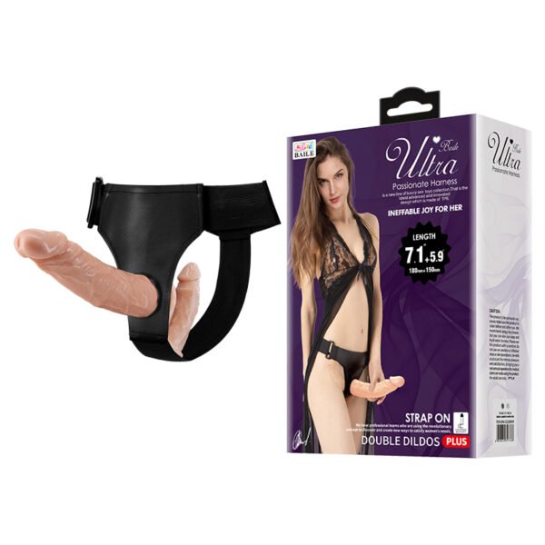 Baile Double Dildo Strap-On Harness BW-022088NR