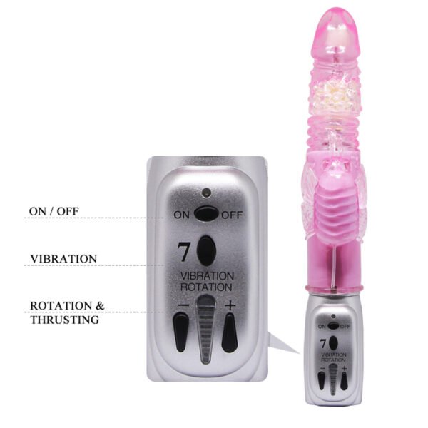 Rotating Thrusting Rabbit Vibrator BW-029523R