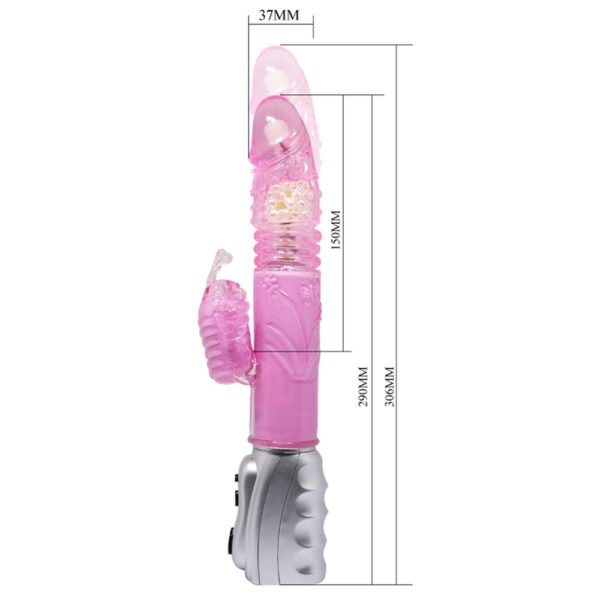 Rotating Thrusting Rabbit Vibrator BW-029523R