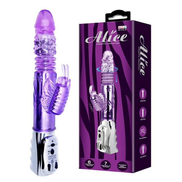 Rotating Thrusting Rabbit Vibrator BW-029533RSY