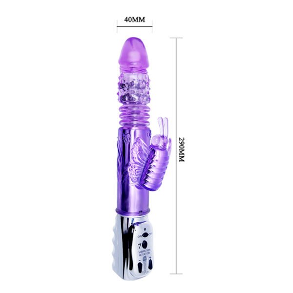 Rotating Thrusting Rabbit Vibrator BW-029533RSY