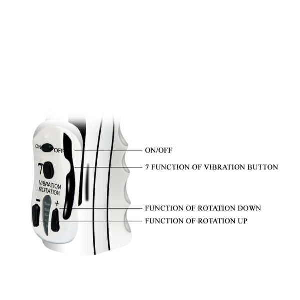 Rotating Rabbit Vibrator BW-033785SY