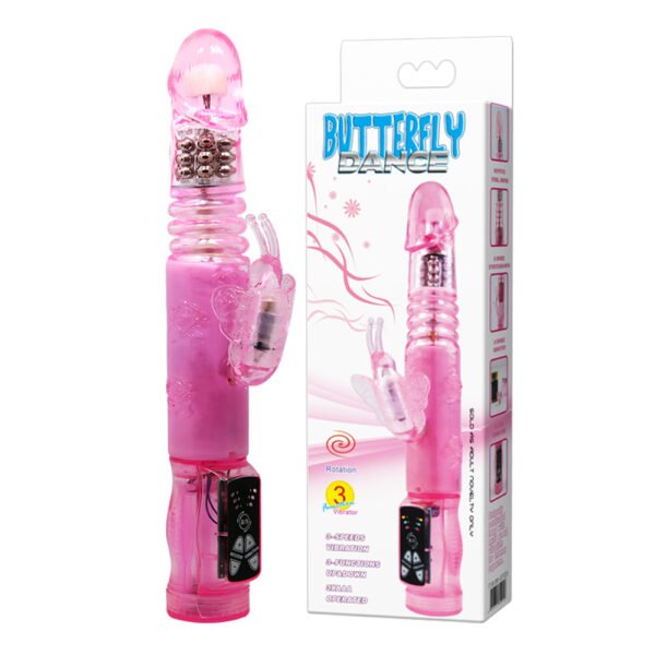 Rotating Thrusting Rabbit Vibrator BW-037025
