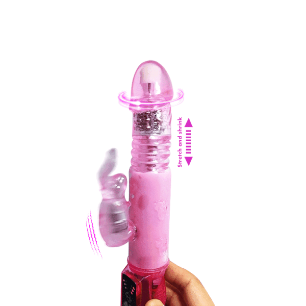 Rotating Thrusting Rabbit Vibrator BW-037029