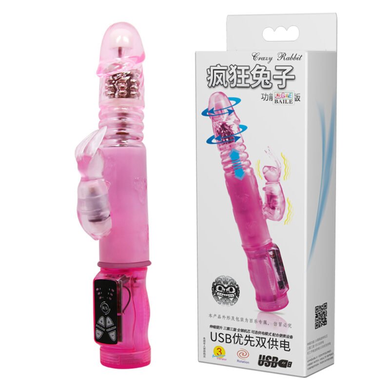 BW-037031 Rotating Thrusting Rabbit Vibrator BW-037031