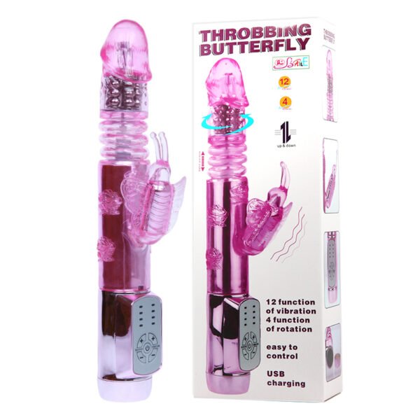 Rotating Thrusting Rabbit Vibrator BW-037037