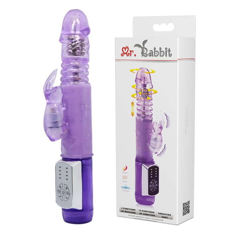Rotating Thrusting Rabbit Vibrator BW-037351