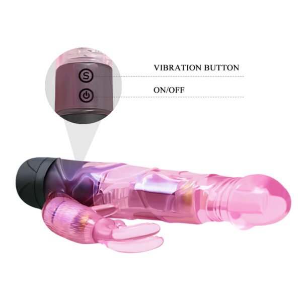 6.6" Jelly Rabbit Vibrator