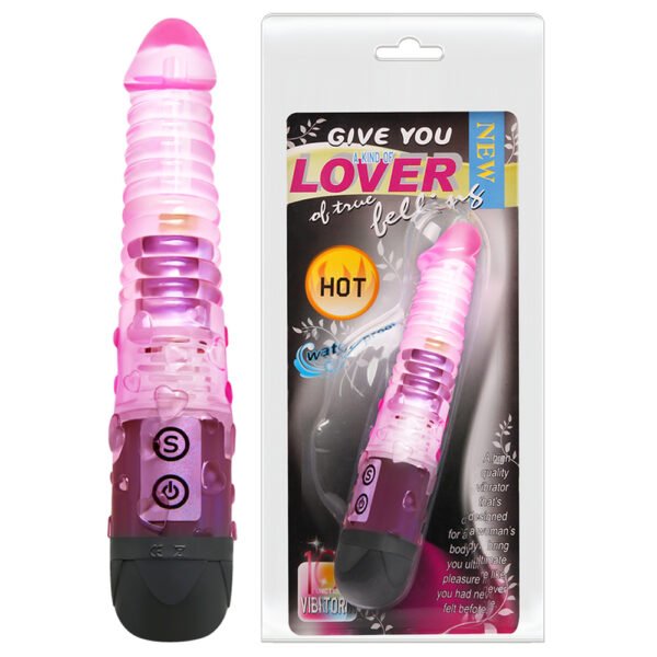 6.9" Spiral Jelly Vibrator