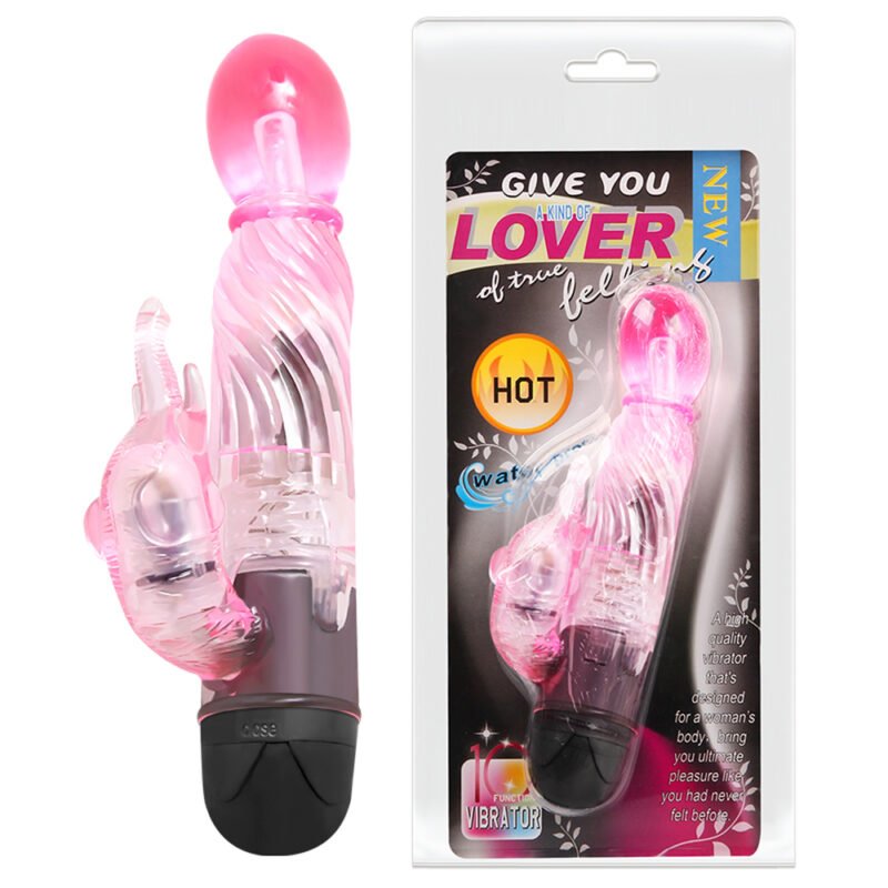 BW-041011 7" Jelly Elephant Vibrator
