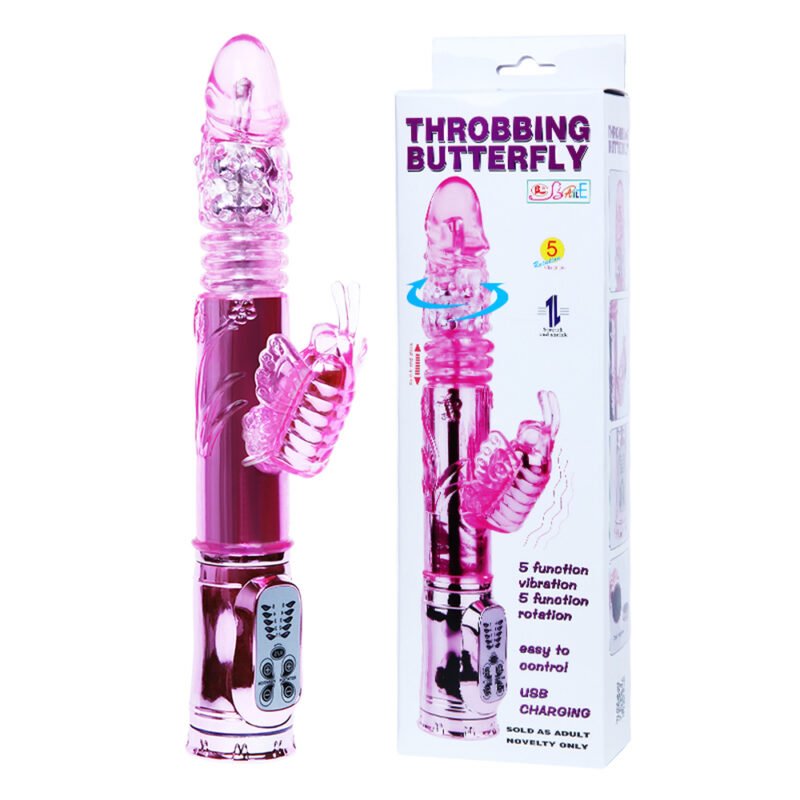 Rotating Thrusting Rabbit Vibrator BW-058007