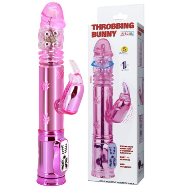 Rotating Thrusting Rabbit Vibrator BW-058008