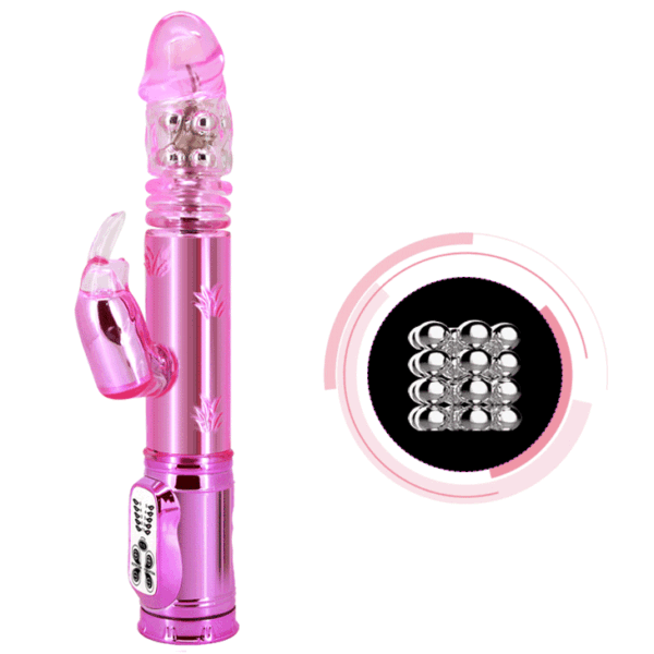 Rotating Thrusting Rabbit Vibrator BW-058008