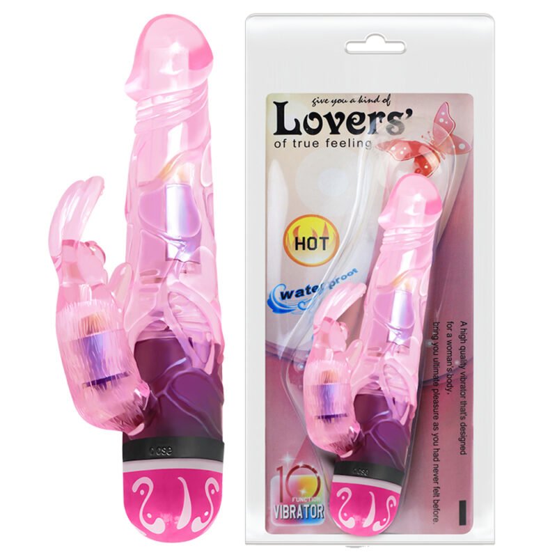 BW-061009 6.9" Jelly Bunny Vibrator