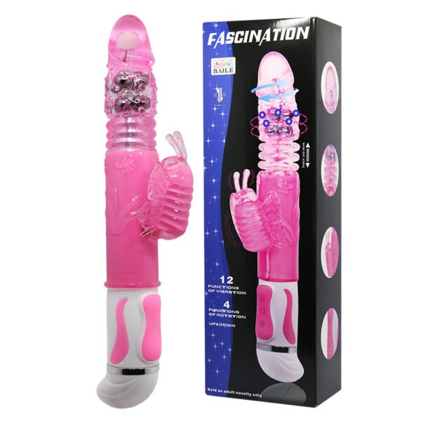 Rotating Thrusting Rabbit Vibrator BW-063004
