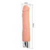 8.8 inch Vibration Textured Dildo