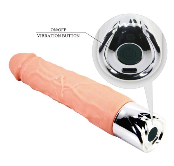 8.8 inch Vibration Textured Dildo